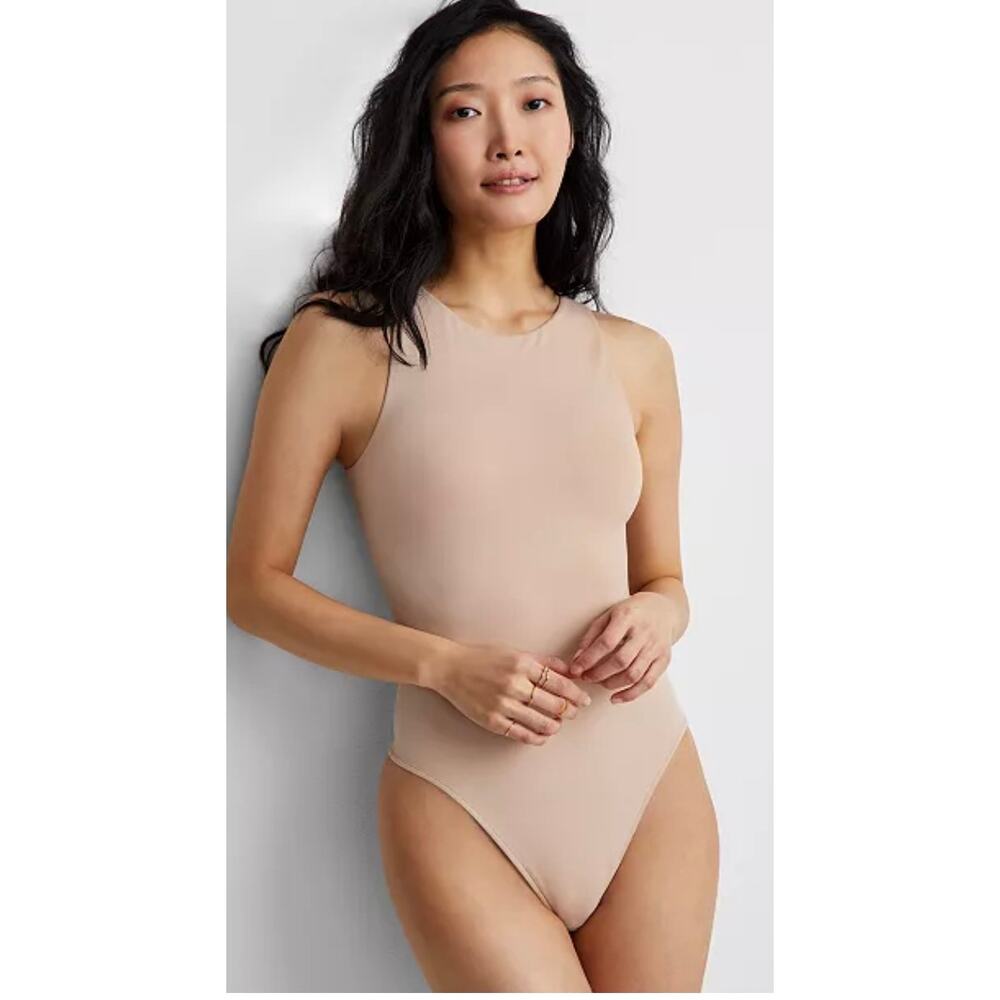 Brand New State of Day Women's Size Medium Nude Blush One Piece Bodysuit Shape
